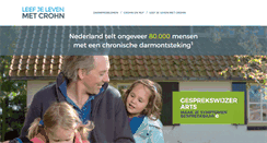 Desktop Screenshot of crohn.nl