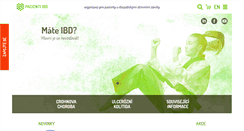 Desktop Screenshot of crohn.cz
